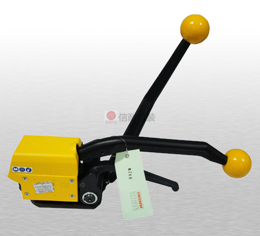 A333(黃)意大利進口手動免扣鋼帶打包機